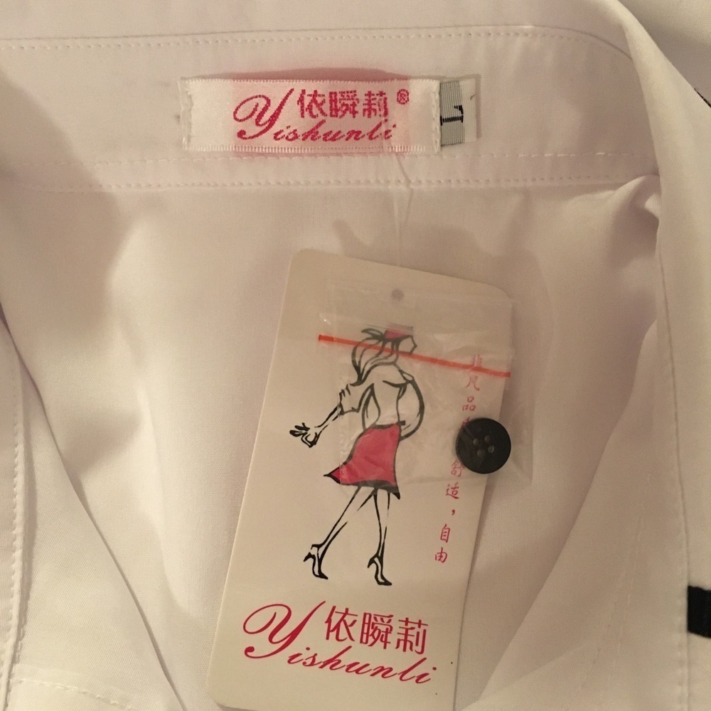 Yishunli button down blouse - Picture 5 of 7
